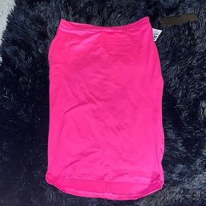 PINK SKIRT - LONG THIN SKIN TIGHT